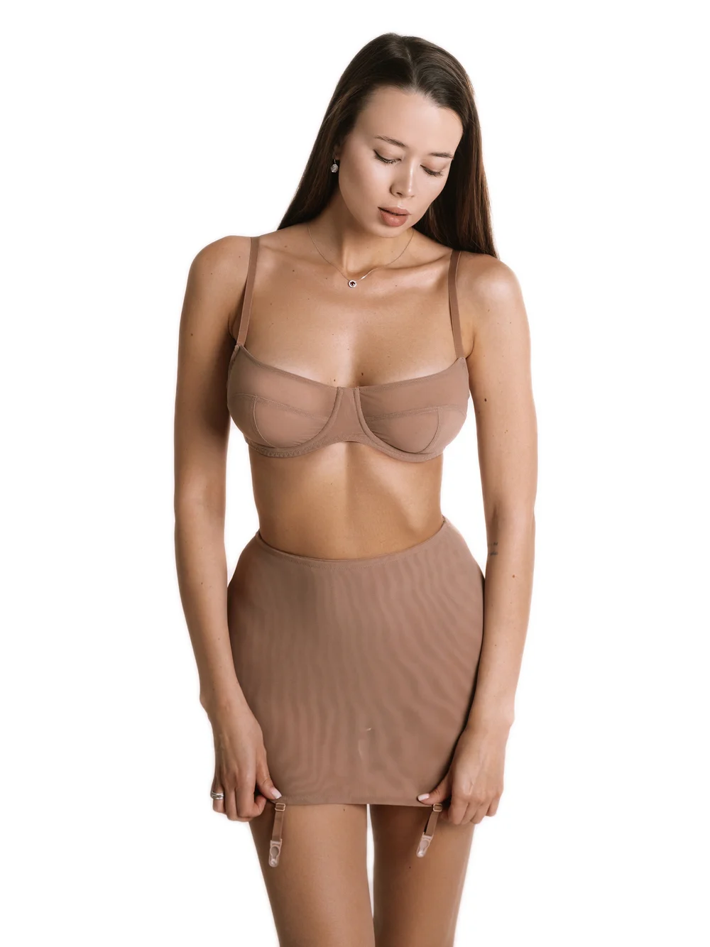 Пояс для чулок Anonimo nude